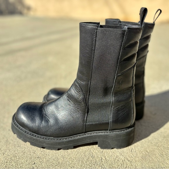 Vagabond Black Leather Cosmo 2.0 Boots Size 41 - Picture 4 of 7